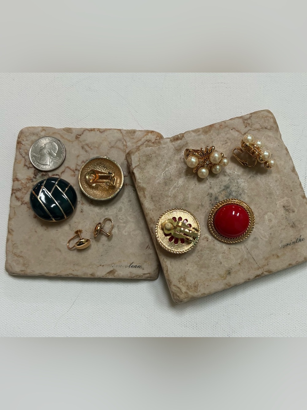 Vintage-Inspired Clip Earring bundle